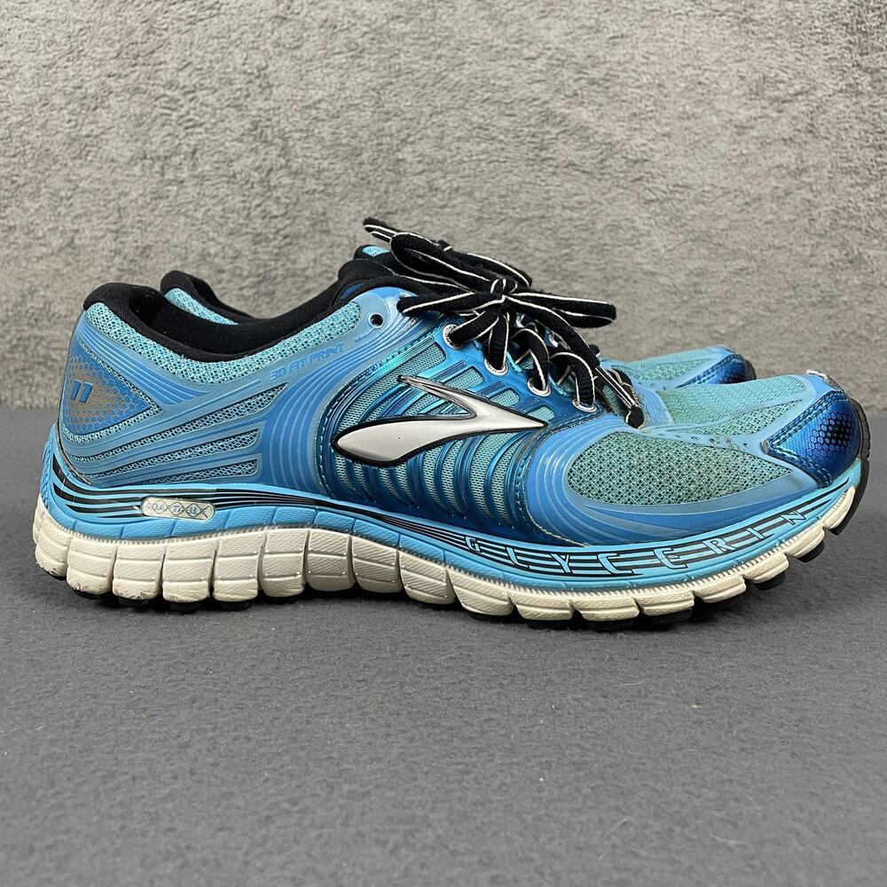 Brooks Shoes Womens Size 9 Blue Glycerin 11 Running Cushioned Road 1201371B560 - Picture 7 of 12
